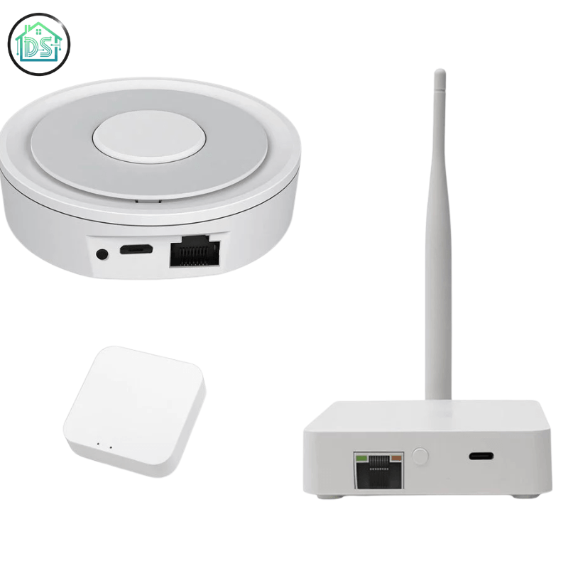 Zigbee là gì - Các loại bộ điều khiển trung tâm Zigbee Tuya Hub hỗ trợ Amazon Alexa và Google Home cho nhà thông minh