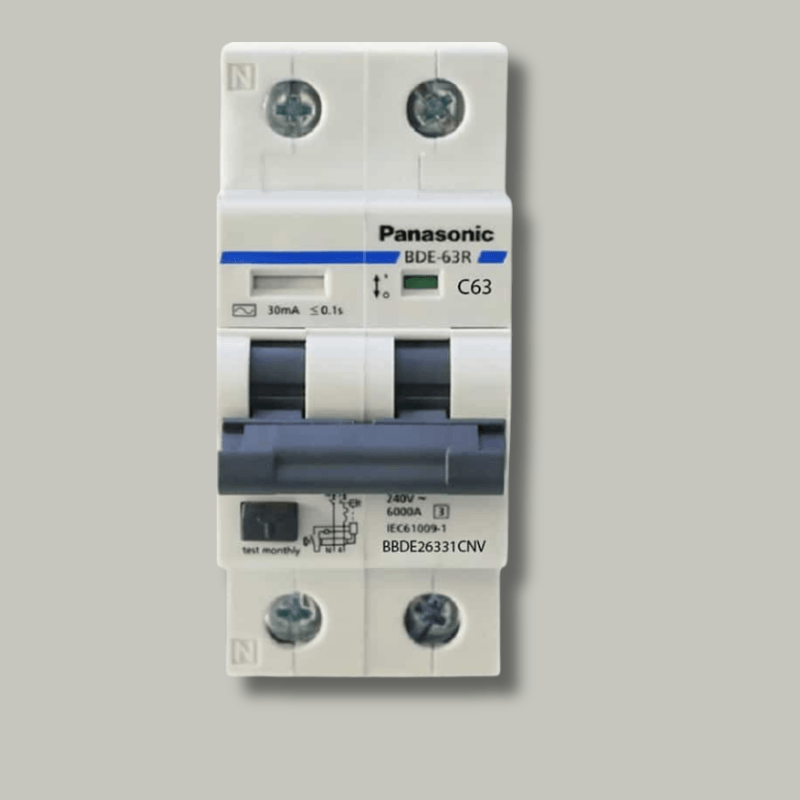 Aptomat chống giật Panasonic BDE-63R dân dụng