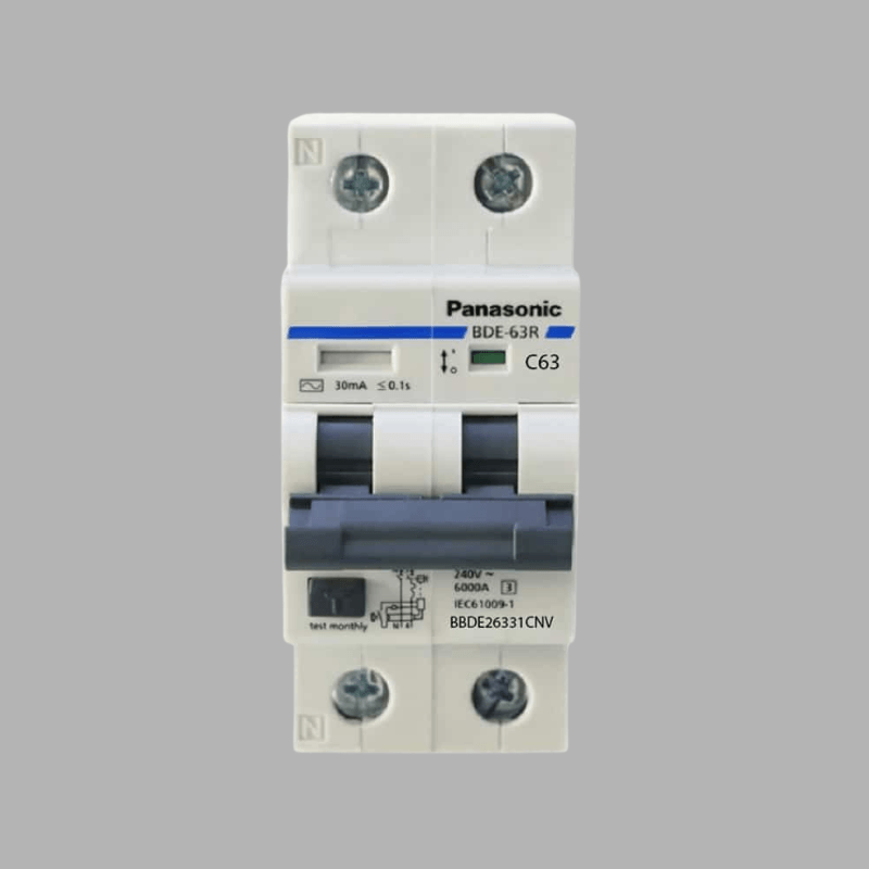 Thiết bị Aptomat chống giật đa năng RCBO Panasonic chính hãng bảo vệ hệ thống điện gia đình