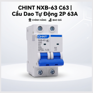 Aptomat MCB Chint NXB-63 2P